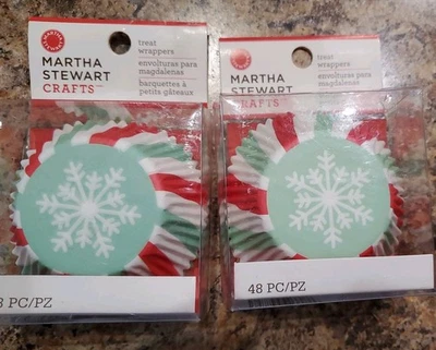 Envolvedores de golosinas artesanales Martha Stewart, ¡lote temático de vacaciones 2 paquetes 96 en total! Foto 1 de 2