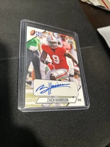 2021 Leaf Pro Set ROOKIE Auto Zach Harrison OHIO STAT BUCKEYES - Picture 1 of 2