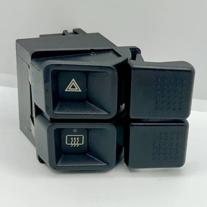 Interruptor de luz de peligro y descongelación Ford Mustang 1987-93 OEM - Imagen 1 de 6