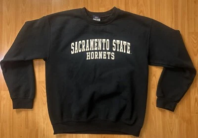 De colección Sacramento State Hornets Cuello Redondo Para Mujer Mediano Negro MV SPORT Foto 1 de 4