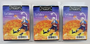 ScentSationals DAY OF THE DEAD "La Calaca" Sugar Skull Wax Cubes (3 Pack) - Picture 1 of 5