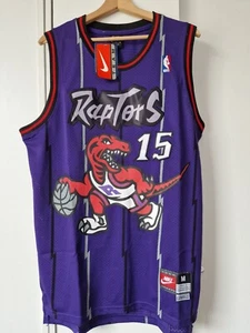Nike NBA Raptors Jersey #15 Vince Carter Purple Size M +2 Men's Basketball 2009 - Picture 1 of 7