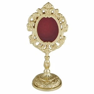 6 3/4 Inch Medium Brass Trappist Reliquary - Picture 1 of 1