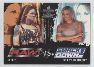 2002 Fleer WWE RAW vs SmackDown! Lita Stacy Keibler #83