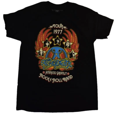 Camisa Aerosmith Para Hombres America's Greatest Rock & Roll Band Nueva M Foto 1 de 4