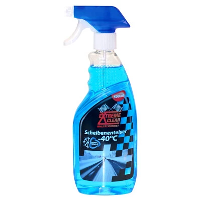 EXRTEME CLEAN Extreme Clean Scheibenenteiser 500ml bis -40°C KFZ Auto Scheiben Enteiser-Spray