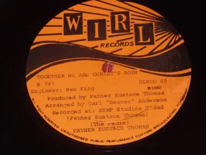 Father Eustace Thomas: Together We Are In Christs Body VERY RARE WIRL 12" - Imagen 1 de 4