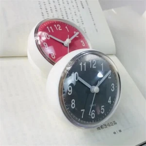 Mini Waterproof Wall Clock โฐ Anti-Fog Shower, Kitchen Bathroom Decor ๐ 7cm New! - Picture 1 of 29