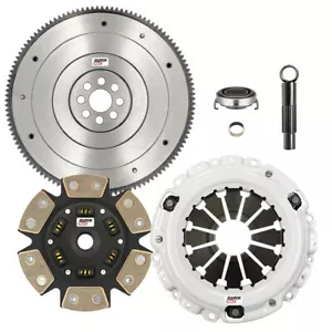 KIT DE EMBRAGUE DE CARRERAS CM ETAPA 3 + VOLANTE HD para HONDA K20A2 K20A3 K20Z1 K20Z3 K24A - Imagen 1 de 11