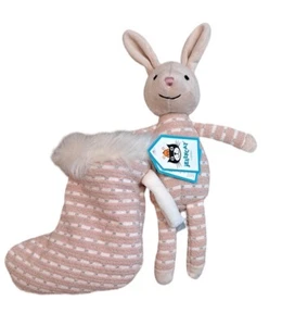 Neu mit Etikett Jellycat I Am Shimmer Strumpfhase rosa 8 Zoll Plüschtier 2-teiliges Set - Bild 1 von 5