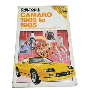 Chilton's 7317 Camaro 1982-1985 US & Canadian Models Repair & Tune-Up Manual - Picture 1 of 4