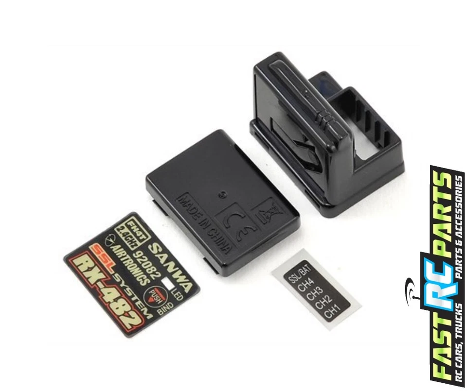 Juego de estuche receptor Sanwa Yokomo YR4 Sanwa Rx-482 SNW107A41302A Foto 1 de 1