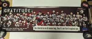 Buffalo Sabres 1998 1999 Season Gratitude Poster Goathead Empire Sports 37x11 - Picture 1 of 4