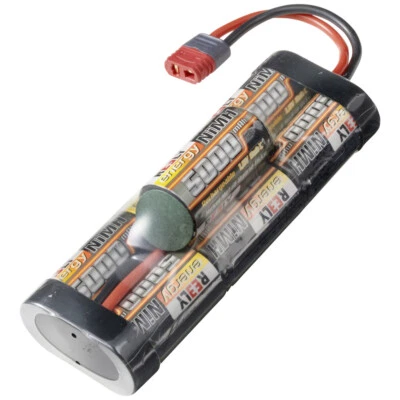 Reely Modellbau-Akkupack (NiMh) 8.4 V 5000 mAh Zellen-Zahl: 7 Sub-C Hump T-...
