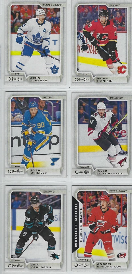2018 O-Pee Chee Hockey 2nd series (600-650) & Marquee & Retro Marquee Rookie - Image 1 of 1