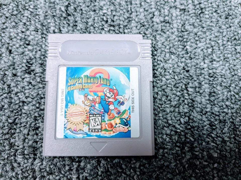 Super Mario Land 2: 6 Golden Coins (Nintendo Game Boy) Original Tested! - Image 1 of 1