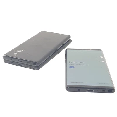 Bundle x3 Samsung Galaxy Note 9 SM-N960F 128GB Black SmartPhone  - Image 1 of 4