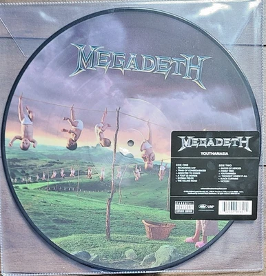 Megadeth ‎- Youthanasia LP - Picture Disc Vinyl Album - NEW THRASH METAL RECORD - Image 1 of 2