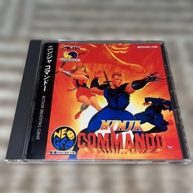 NEOGEO CD software NINJA COMMANDO Ninja Commando
