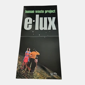 Human Waste Project E-lux 1997 Promo Poster 12x24 Double Sided Hollywood Records - Picture 1 of 6