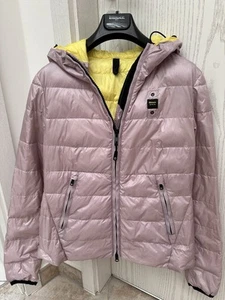 DAUNENJACKE „BLAUER USA“ MIT KAPUZE GR. S (FLIEDER) - sehr guter Zustand! - Bild 1 von 7
