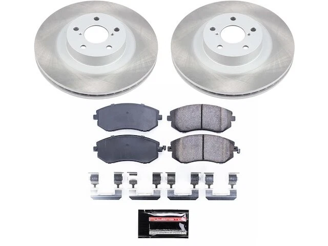 Kit de pastillas de freno delanteras y rotor para Subaru Impreza WRX 2004 CC632JM 2003-2005 Foto 1 de 1