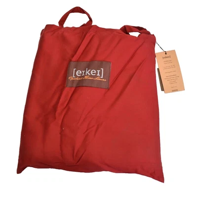 Juego de funda nórdica Eikei tamaño queen moderna ropa de cama de algodón egipcio rojo liso Foto 1 de 4