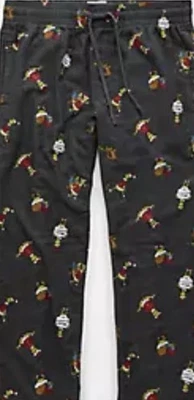 NEW American Eagle Grinch Flannel Lounge Pants Mens Sz Medium - Image 1 of 4