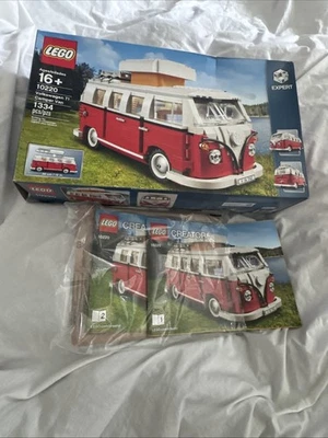 LEGO CREATOR: Volkswagen T1 Camper Van (10220) Solo caja y manual Foto 1 de 3