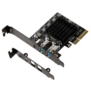 Robust PCIe to Usb A/Usb C Expansion Card For Camera Acquisition Card 20Gbps - Afbeelding 1 van 8