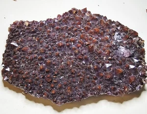 Hematite Phantom Amethyst - Moon Light Mine, Thunder Bay, Ontario - Huge Plate - Picture 1 of 11