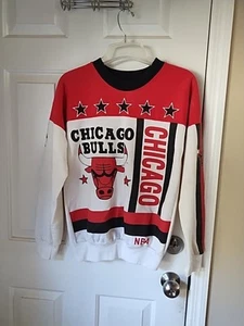 Chicago Bulls 80's NBA Sweatshirt Garan Inc Made In USA Vintage Size S RN 15897 - Picture 1 of 10