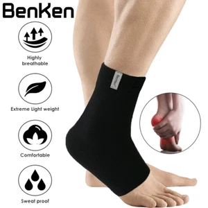 BenKen Ankle Support Wrap Plantar Fasciitis Lace Up Sprain Arthritis Pain Relief - Picture 1 of 12