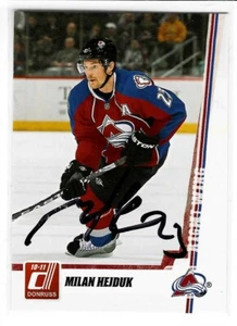Milan Hejduk Signed 2010/11 Donruss Card #220 - Picture 1 of 1