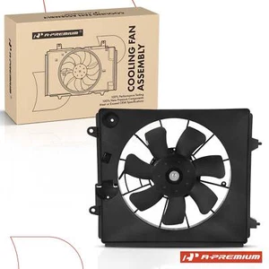 A-Premium AC A/C Condenser Fan Assy w/ Shroud for Honda CR-V 2007 2008 2009 2.4L - Picture 1 of 8
