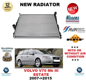 FOR VOLVO V70 ESTATE RADIATOR 2007->2015 Mk III 2.0 FLEXIFUEL D ** OE QUALITY ** - Picture 1 of 1