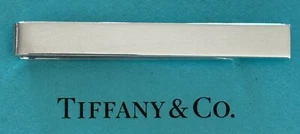 Tiffany & Co. Plain Tie Bar Clip Sterling Silver 925 - Picture 1 of 3
