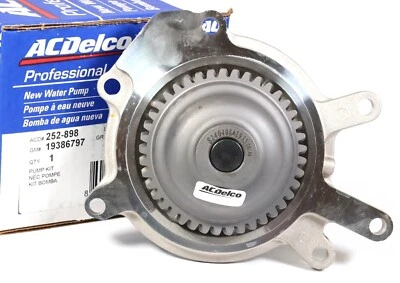 Kit de bomba de agua ACDelco 252-898 / GM 10386797 LBZ LMM LML 06-16 Chevy GMC Duramax Foto 1 de 4
