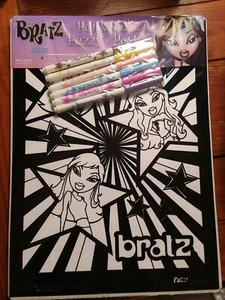 BRATZ Funkadelic Fuzzy Coloring Set - 2004 - Brand New Sealed - Picture 1 of 4