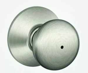 Schlage F40PLY619 Plymouth F40 Sichtschutzfunktion Türknauf Satin Nickel - Bild 1 von 2