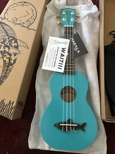 Kala Mako Blue Soprano Shark The Makala Shark Ukulele Brand New Vintage Rare - Picture 1 of 8