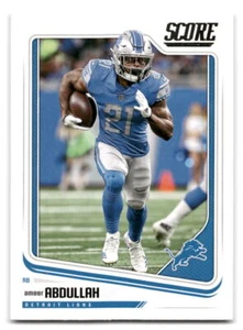Ameer Abdullah 2018 Score #106 Detroit Lions FOOTBALL - Picture 1 of 2