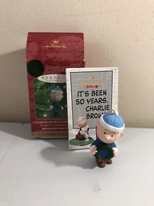 Hallmark Keepsake Ornament - CHARLIE BROWN ORNAMENT - A Snoopy Christmas - 2.5" - Picture 1 of 6