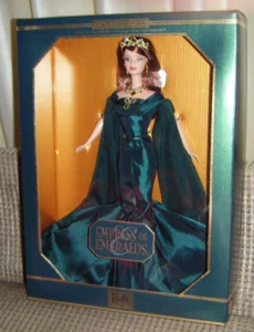 1999 EMPRESS OF EMERALDS BARBIE DOLL Mattel 25680 Royal Jewels Collection #1 - Bild 1 von 3