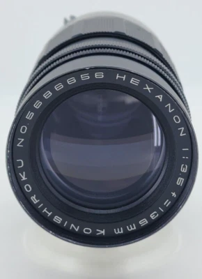 *Excelente estado* Montaje Konica F3.5 135 mm Konica F vintage K [se envía desde EE. UU.] Foto 1 de 4