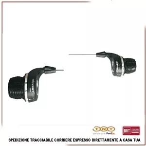 Comandi Cambio Bici 3x7 DX-SX Compatibili Shimano Microshift Bicicletta Grip - Imagen 1 de 1