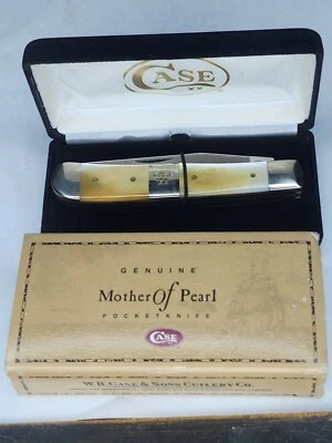 Case xx 1998 SFO #091 Gold Lip Pearl Cigar Band Trapper SS  Mint In box - Image 1 of 4