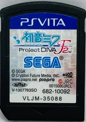 Cartucho PS VITA Sony Hatsune Miku Project DIVA F 2º Juegos Japoneses Foto 1 de 2