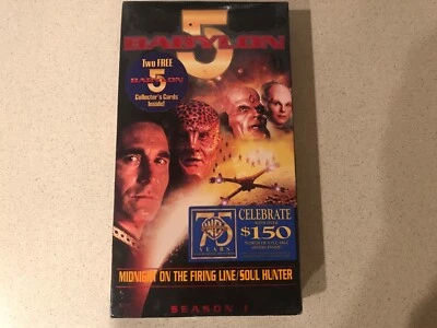 Babylon 5 Vol. 1.2 Midnight on the Firing Line/Soul Hunter (VHS, 1998) - Sealed - Image 1 of 4