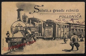 ag2268 - CARTOLINA D'EPOCA - Grosseto Provincia - Follonica - Picture 1 of 1